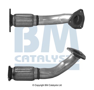 Bm Catalysts Abgasrohr [Hersteller-Nr. BM50975] für Opel, Vauxhall von BM CATALYSTS