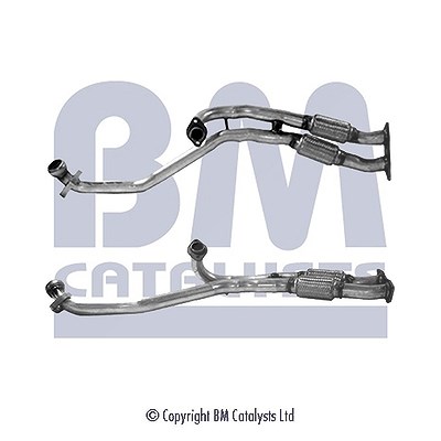 Bm Catalysts Abgasrohr [Hersteller-Nr. BM70138] für Alfa Romeo von BM CATALYSTS