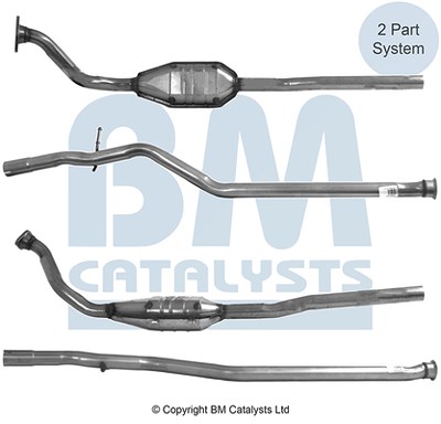 Bm Catalysts Katalysator [Hersteller-Nr. BM80131H] für Citroën, Peugeot von BM CATALYSTS