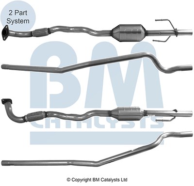 Bm Catalysts Katalysator [Hersteller-Nr. BM80263H] für Opel, Vauxhall von BM CATALYSTS