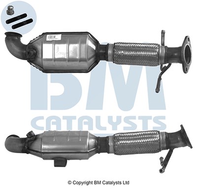 Bm Catalysts Katalysator [Hersteller-Nr. BM80273H] für Ford, Volvo von BM CATALYSTS
