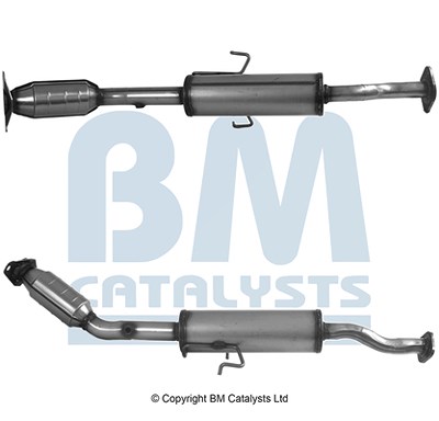 Bm Catalysts Katalysator [Hersteller-Nr. BM91563H] für Toyota von BM CATALYSTS