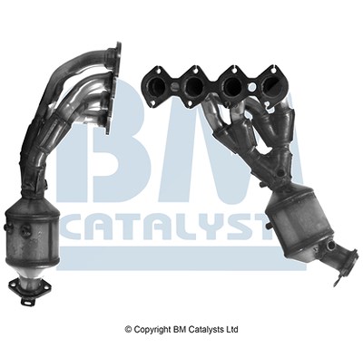 Bm Catalysts Katalysator [Hersteller-Nr. BM91646H] für Mercedes-Benz von BM CATALYSTS