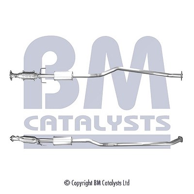 Bm Catalysts Katalysator [Hersteller-Nr. BM92214H] für Mazda von BM CATALYSTS