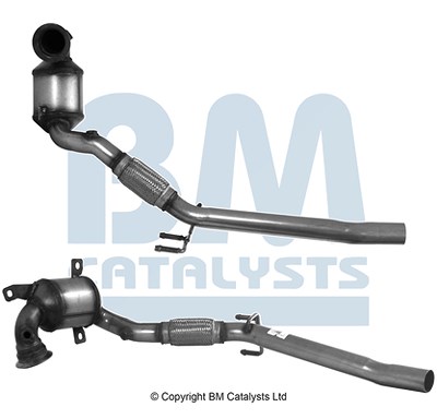 Bm Catalysts Katalysator [Hersteller-Nr. BM92472H] für Seat, VW von BM CATALYSTS