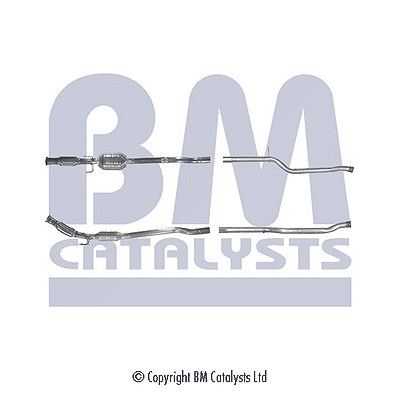 Bm Catalysts Katalysator inkl. Montagesatz [Hersteller-Nr. BM80223H] für Citroën von BM CATALYSTS