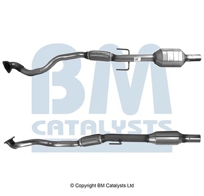 Bm Catalysts Katalysator inkl. Montagesatz [Hersteller-Nr. BM80302H] für Opel, Saab, Vauxhall von BM CATALYSTS