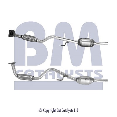 Bm Catalysts Katalysator inkl. Montagesatz [Hersteller-Nr. BM90697H] für Seat, VW von BM CATALYSTS