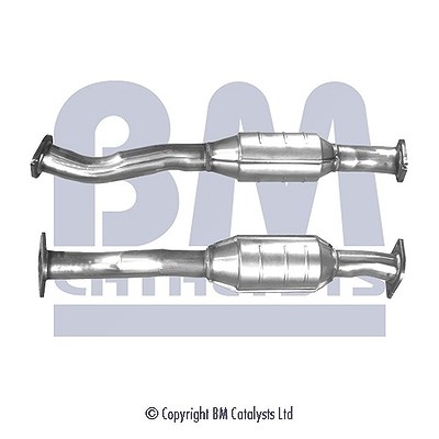 Bm Catalysts Katalysator inkl. Montagesatz [Hersteller-Nr. BM91152H] für Nissan von BM CATALYSTS