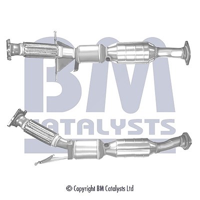 Bm Catalysts Katalysator inkl. Montagesatz [Hersteller-Nr. BM91399H] für Volvo von BM CATALYSTS