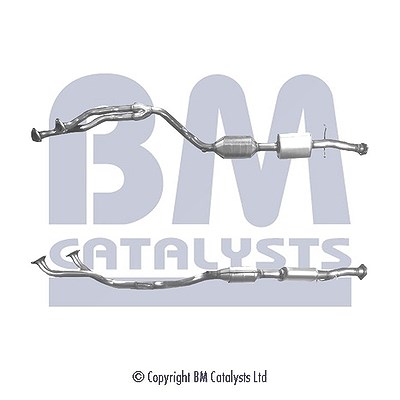Bm Catalysts Katalysator mit Anbauteilen [Hersteller-Nr. BM90271H] für BMW von BM CATALYSTS