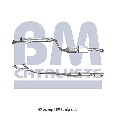 Bm Catalysts Katalysator mit Anbauteilen [Hersteller-Nr. BM90358H] für BMW von BM CATALYSTS