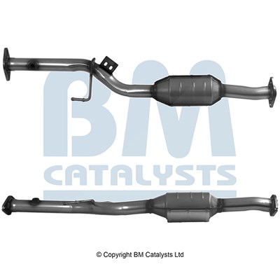 Bm Catalysts Katalysator mit Anbauteilen [Hersteller-Nr. BM90373H] für Toyota von BM CATALYSTS