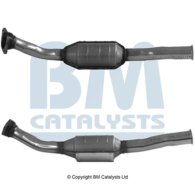 Bm Catalysts Katalysator mit Anbauteilen [Hersteller-Nr. BM90588H] für Citroën, Peugeot von BM CATALYSTS