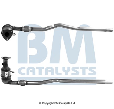 Bm Catalysts Katalysator mit Anbauteilen [Hersteller-Nr. BM90649H] für Opel, Vauxhall von BM CATALYSTS