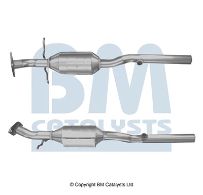 Bm Catalysts Katalysator mit Anbauteilen [Hersteller-Nr. BM90717H] für Ford von BM CATALYSTS