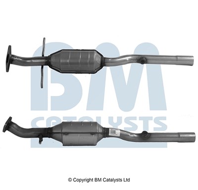 Bm Catalysts Katalysator mit Anbauteilen [Hersteller-Nr. BM90717H] für Ford von BM CATALYSTS