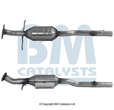 Bm Catalysts Katalysator mit Anbauteilen [Hersteller-Nr. BM90722H] für Ford von BM CATALYSTS