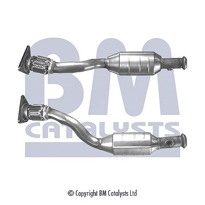 Bm Catalysts Katalysator mit Anbauteilen [Hersteller-Nr. BM90812H] für Renault von BM CATALYSTS