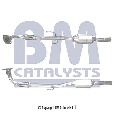 Bm Catalysts Katalysator mit Anbauteilen [Hersteller-Nr. BM90849H] für Seat, VW von BM CATALYSTS