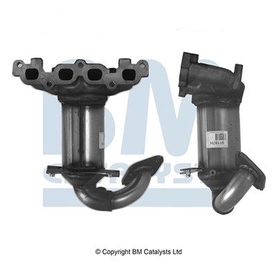 Bm Catalysts Katalysator mit Anbauteilen [Hersteller-Nr. BM91187H] für Ford, Mazda von BM CATALYSTS