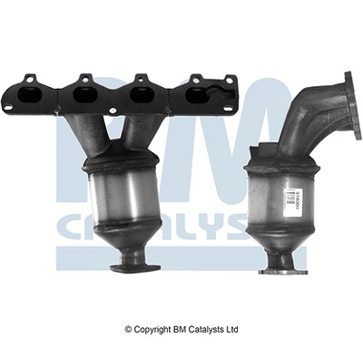 Bm Catalysts Katalysator mit Anbauteilen [Hersteller-Nr. BM91406H] für Fiat, Opel, Vauxhall von BM CATALYSTS