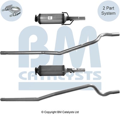 Bm Catalysts Ruß-/Partikelfilter, Abgasanlage [Hersteller-Nr. BM11019] für Opel, Vauxhall von BM CATALYSTS
