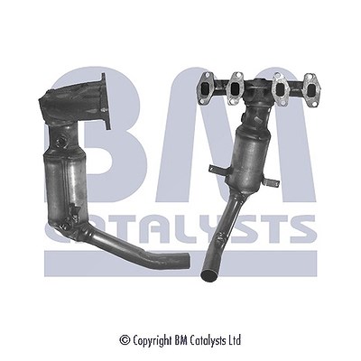 Bm Catalysts Katalysator inkl. Montagesatz [Hersteller-Nr. BM91318H] für Fiat von BM CATALYSTS