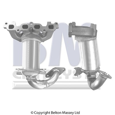 Bm Catalysts Katalysator inkl. Montagesatz [Hersteller-Nr. BM91299H] für Ford, Mazda von BM CATALYSTS
