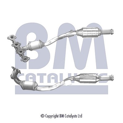 Bm Catalysts Katalysator inkl. Montagesatz [Hersteller-Nr. BM91521H] für Mercedes-Benz von BM CATALYSTS