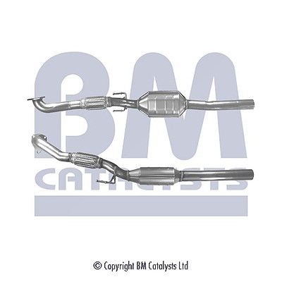 Bm Catalysts Katalysator mit Anbauteilen [Hersteller-Nr. BM80081H] für Audi, Seat, Skoda, VW von BM CATALYSTS