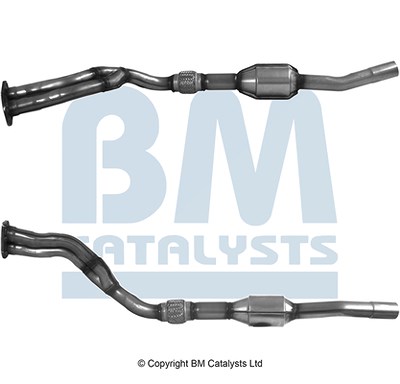 Bm Catalysts Katalysator mit Anbauteilen [Hersteller-Nr. BM90626H] für Audi, VW von BM CATALYSTS