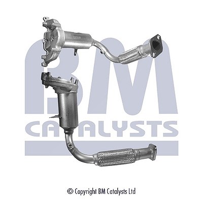 Bm Catalysts Katalysator mit Anbauteilen [Hersteller-Nr. BM91213H] für Ford von BM CATALYSTS
