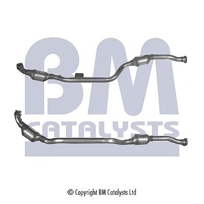 Bm Catalysts Katalysator mit Anbauteilen [Hersteller-Nr. BM91124H] für Mercedes-Benz von BM CATALYSTS
