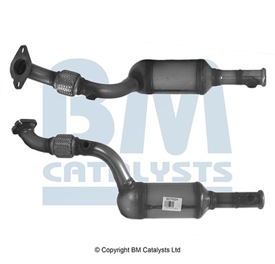Bm Catalysts Katalysator mit Anbauteilen [Hersteller-Nr. BM90745H] für Nissan, Renault von BM CATALYSTS