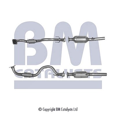 Bm Catalysts Katalysator mit Anbauteilen [Hersteller-Nr. BM90924H] für Seat, VW von BM CATALYSTS