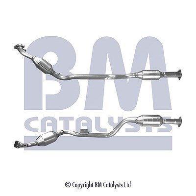 Bm Catalysts Katalysator mit Anbauteilen links [Hersteller-Nr. BM90841H] für Mercedes-Benz von BM CATALYSTS