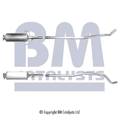 Bm Catalysts Ruß-/Partikelfilter, Abgasanlage [Hersteller-Nr. BM11020] für Opel von BM CATALYSTS