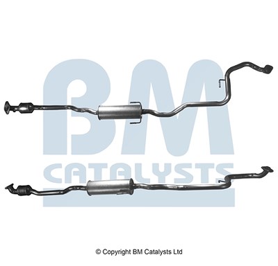 Bm Catalysts Katalysator [Hersteller-Nr. BM92592H] für Toyota von BM CATALYSTS