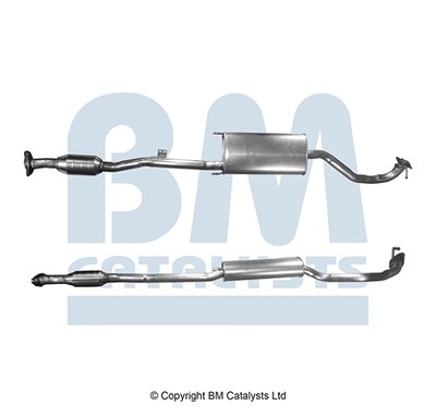 Bm Catalysts Katalysator [Hersteller-Nr. BM92690H] für Lexus von BM CATALYSTS