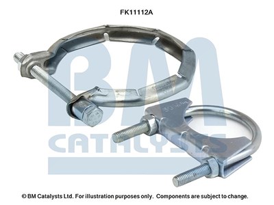 Bm Catalysts Montagesatz Ruß- / Partikelfilter [Hersteller-Nr. FK11112] für BMW von BM CATALYSTS