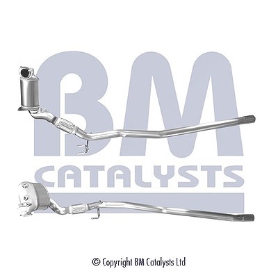 Bm Catalysts Ruß-/Partikelfilter, Abgasanlage [Hersteller-Nr. BM11143] für Audi, Seat von BM CATALYSTS