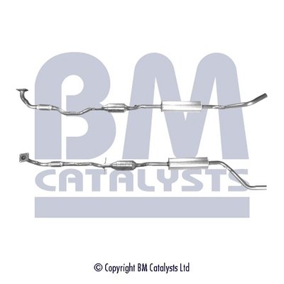 Katalysator hinten BM BM91416H von BM