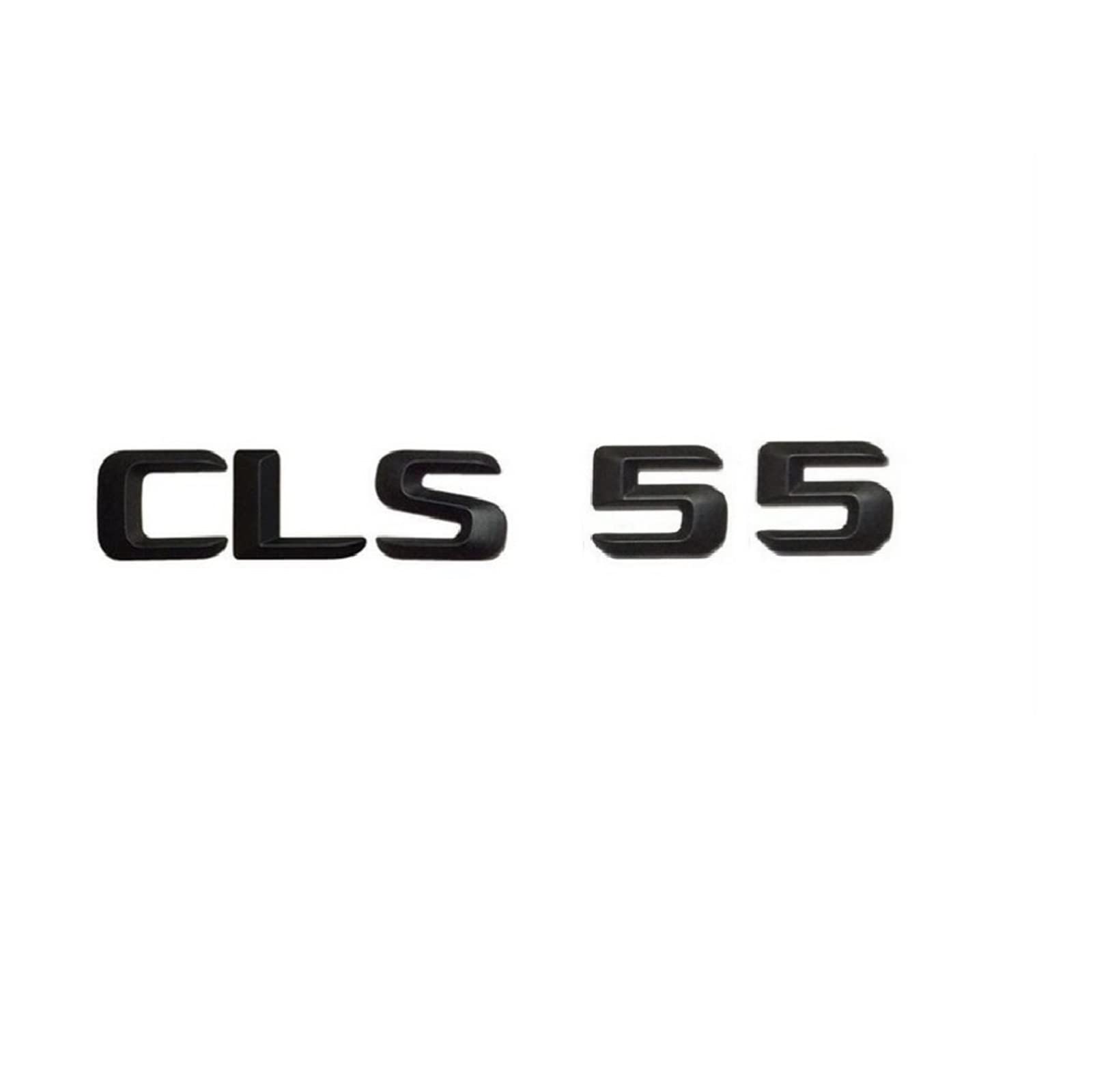 BMINO Mattschwarz CLS 55" Kofferraum-hintere Buchstaben, Wörter, Zahlen, Abzeichen, Emblem, Aufkleber, kompatibel mit Mercedes Benz CLS-Klasse CLS55 AMG Logo-Aufkleber BMINO Mattschwarz CLS 55" Kofferraum-hintere Buchstaben, Wörter, Zahlen, Abzeichen, Emblem, Aufkleber, kompatibel mit Mercedes Benz CLS-Klasse CLS55 AMG Logo-Aufkleber von BMINO