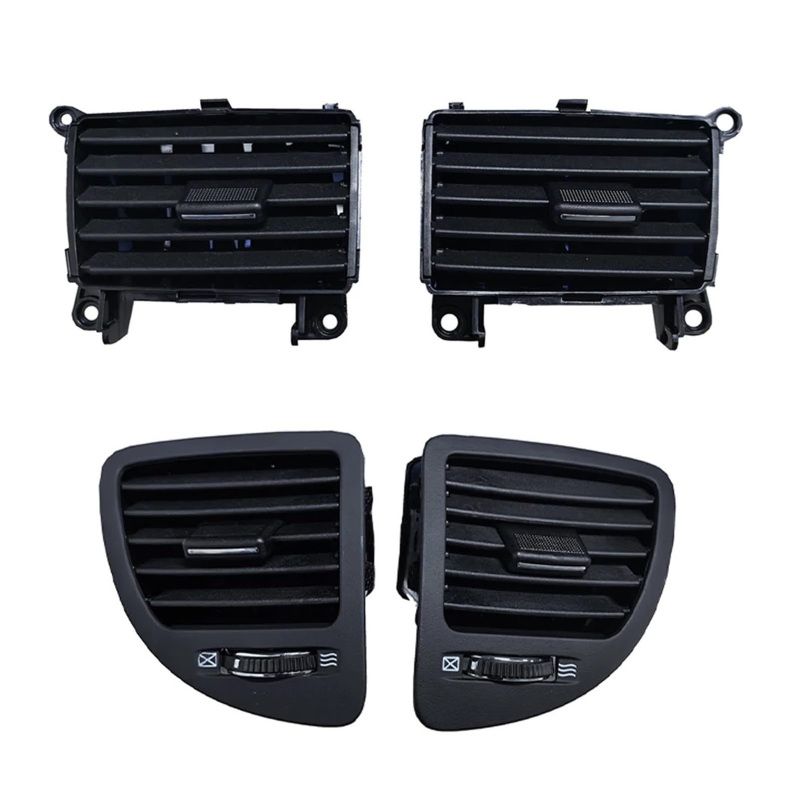 4 Dashboard Air Vents Air Conditioning Vents Compatible For Kia Sportage Active 2005-2009 974801F000 974901F000 A/C Outlet Vent(4 PCS) von BMKUUOSJ