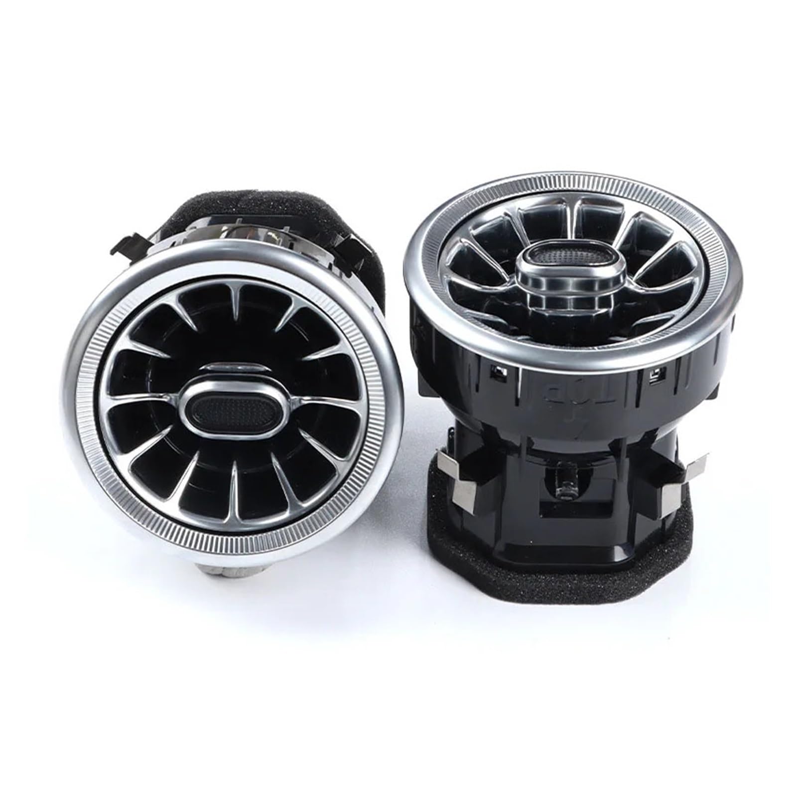 Compatible For Mercedes Benz V Class W447 V250 V260 Vito Car Dashboard AC Air Condition Vent Outlet Turb(2pcs) von BMKUUOSJ