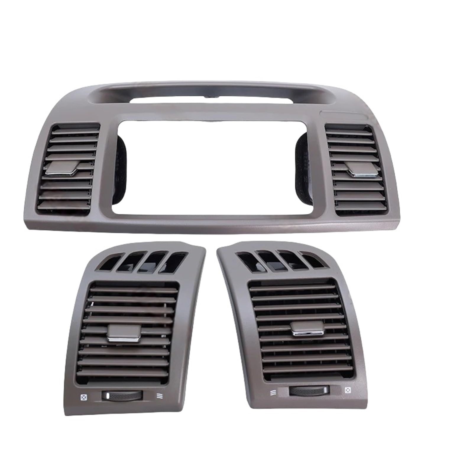 Compatible For TOYOTA 02-07 CAMRY Air Conditioning Outlet BEIGE Air Conditioning Outlet Panel Grille Cover Rear Seat Anti Dust Outlet Cover(Style C) von BMKUUOSJ