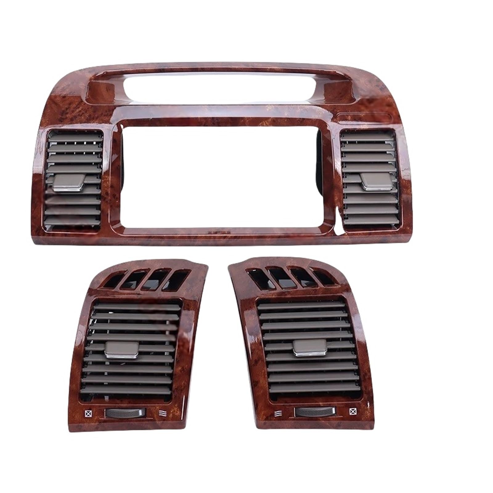 Compatible For TOYOTA 02-07 CAMRY Air Conditioning Outlet BEIGE Air Conditioning Outlet Panel Grille Cover Rear Seat Anti Dust Outlet Cover(Style I) von BMKUUOSJ