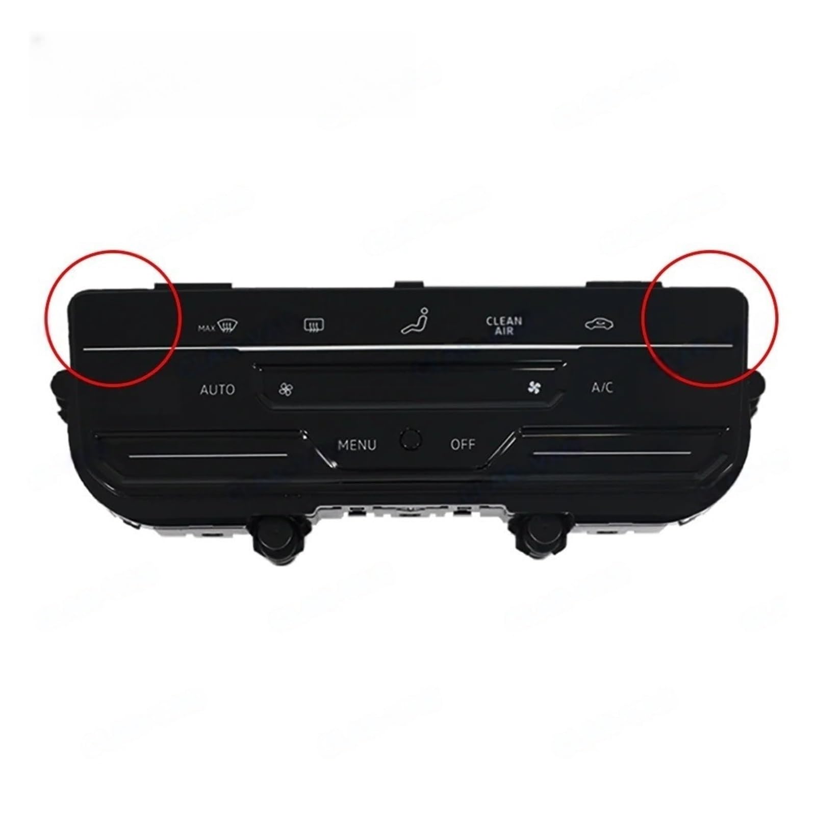 Compatible For VW Golf MK7 MK7.5 Golf 7 7.5 Golf R LCD Touch Screen Automatic Air Conditioning Panel With Seat Heating(No Heating) von BMKUUOSJ