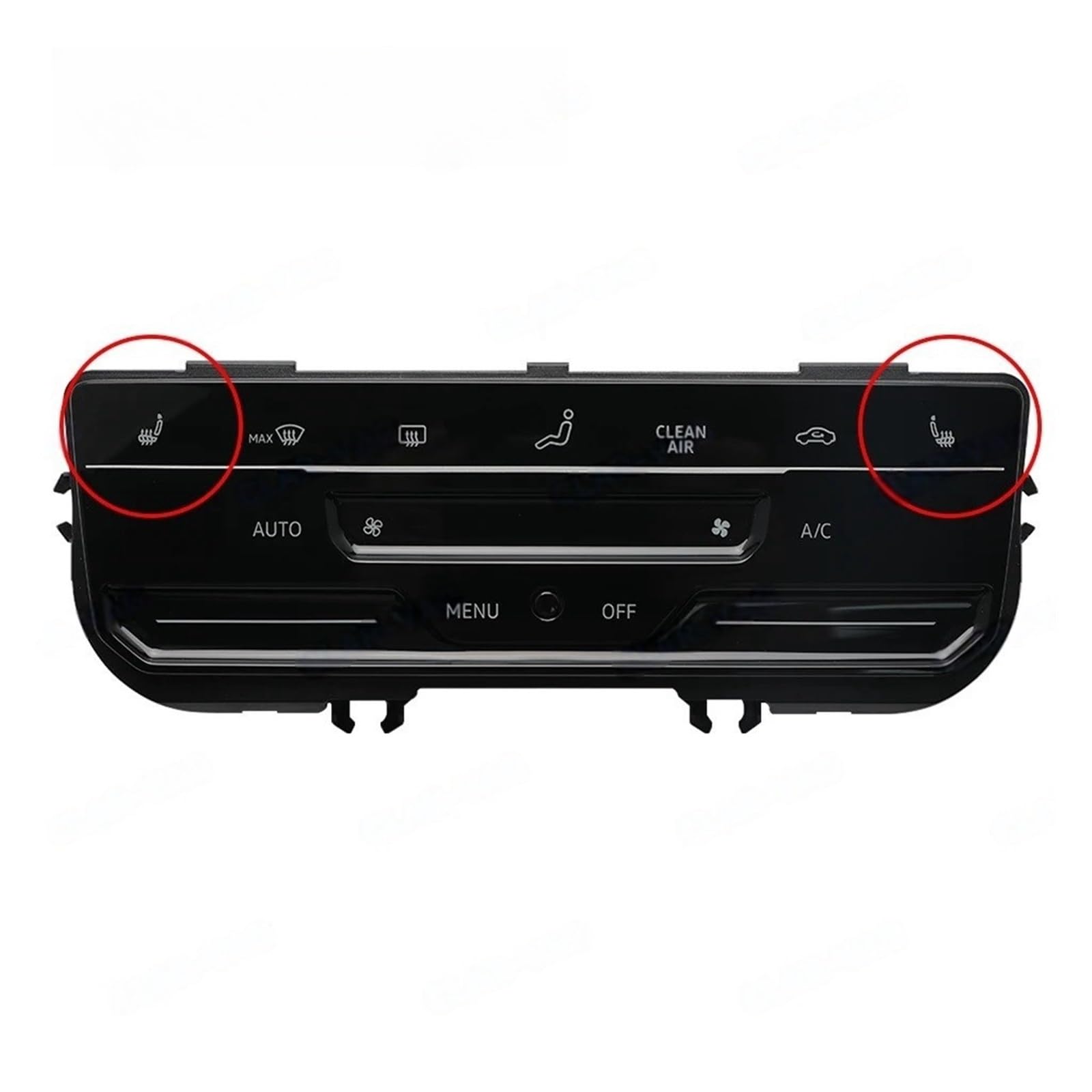 Compatible For VW Golf MK7 MK7.5 Golf 7 7.5 Golf R LCD Touch Screen Automatic Air Conditioning Panel With Seat Heating(Seat Heating) von BMKUUOSJ